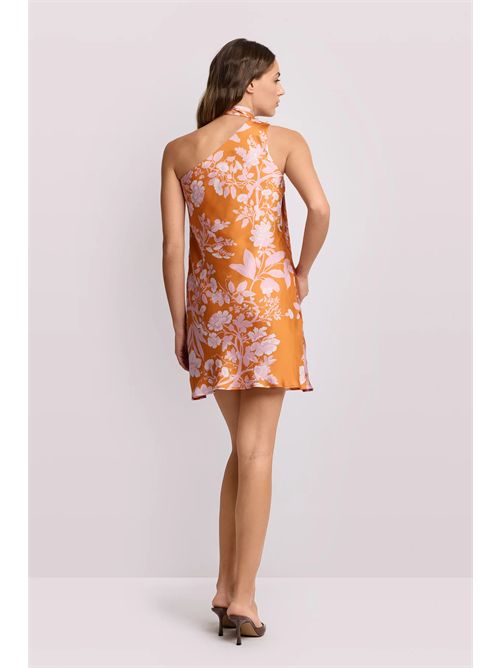 Abito monospalla tessuto fantasia - Abito NISO KOCCA | NISO/F1003